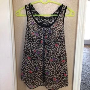 Women’s sheer tank